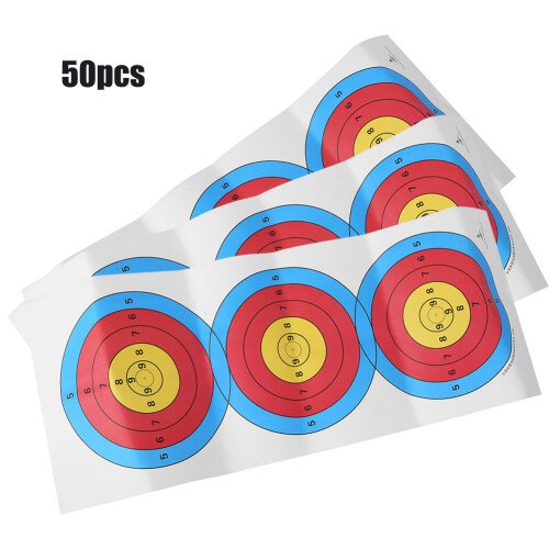 Χαρτί Στόχου Τοξοβολίας Recurve 40x60cm Υψηλής Ποιότητας Αδιάβροχο Ισχυρό Ανθεκτικό 1