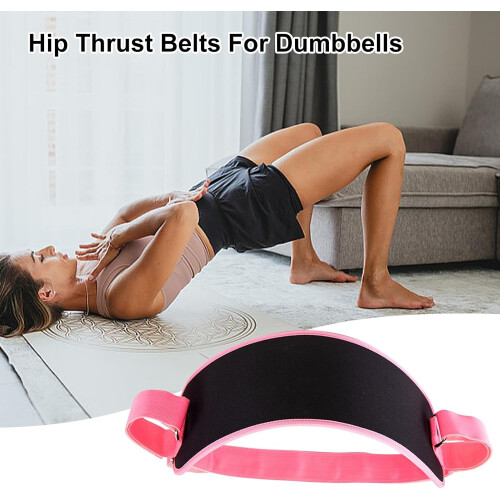 Hip thrust support belt  adjustable hip thrust belt  dumbbell exercise thrust belt 2