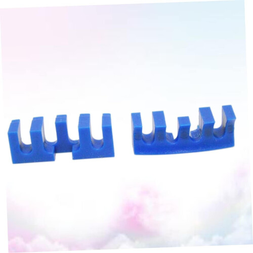 Badminton Racket Stringing Pressure Reducer Load Spreader Blue Adapter 2 Pack For Pound Stringing Machine 1