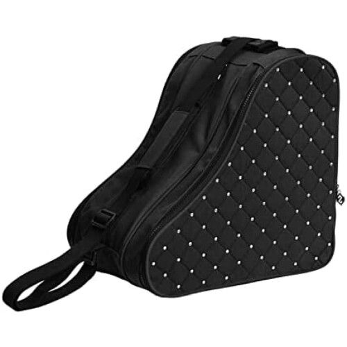Roller Skate Bag, Breathable with Adjustable Shoulder Strap, Storage for Skates 363724cm