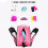 Roller Skate Bag, Breathable with Adjustable Shoulder Strap, Storage for Skates 363724cm 2
