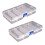 Διαφανές πλαστικό κουτί οργάνωσης, 10Grids Art Craft Organizer Supply για κουτί αποθήκευσης 1