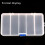 Διαφανές πλαστικό κουτί οργάνωσης, 10Grids Art Craft Organizer Supply για κουτί αποθήκευσης 3