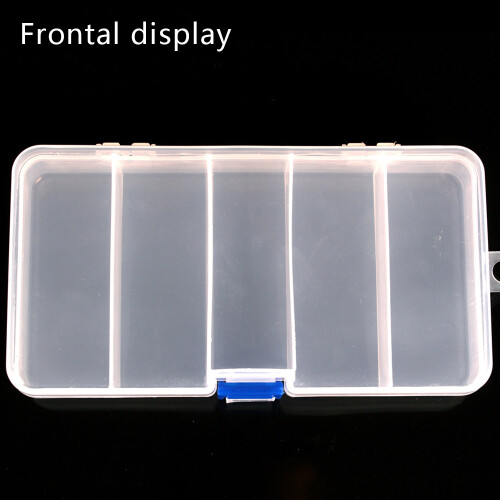 Διαφανές πλαστικό κουτί οργάνωσης, 10Grids Art Craft Organizer Supply για κουτί αποθήκευσης 2