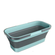 Collapsible Mop Bucket Portable Foldable Wash Basin for Camping Fishing Car Cleaning