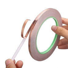 Copper Foil Tape 1/4 Inch x 36 Yards for Stained Glass, Mosaic, Lamp, DIY Craft