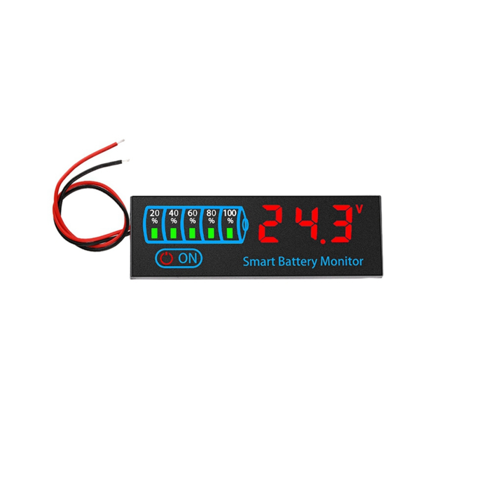 18650 Li-Ion Lipo Lithium Test 7-55V Acid Battery Level Indicator Test 4853841138014