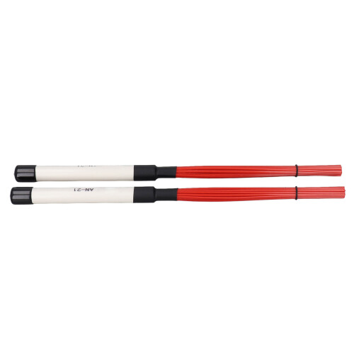 1 Paar Jazz Drum Brushes ABS Nylon Draht Tragbare 2
