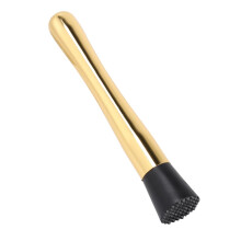 Cocktail Muddler Stainless Steel Ergonomic Bar Tool for Crushing Ice Fruits Herbs Home Parties