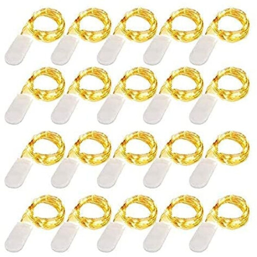 Romantic Atmosphere Creators, Starry String Lights, Battery Powered, For Weddings, Parties, Gardens, Ideal For Decoration, Easy To Use, Timer Function