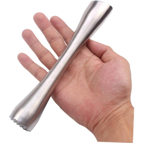 Cocktail Muddler Stainless Steel Bar Tool for Mixing Drinks Mojitos and Home Bartending 2