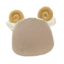 Snow Ski Helmet Cover Knitted Beanie Skiing Paragliding Snowboard Accessories Cartoon Ski Helmet Decor