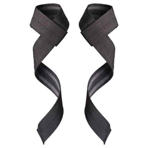 Conjunto de 2 faixas de pulso para academia, feitas com filamento de algodão e nylon de alta qualidade, com 60 cm de comprimento (24 polegadas),
