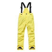 Vinter-snebukser til unge, isolerede vandtætte bukser med udvendig, udvidelig lynlås, støvlebeskyttere med gribere til skiløb og cykling,