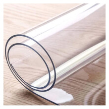 Hard Floor Chair Mat Transparent NonSlip Carpet Protector for Office Kitchen, 130x300cm