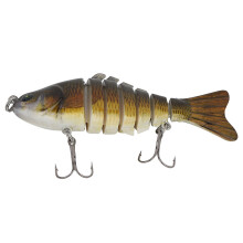 Multi Jointed Fishing Lures, Ultra Realistic Design Premium Material Coating High Quality Abs Material, Ensuring Your Lure Is Both Strong And Durable