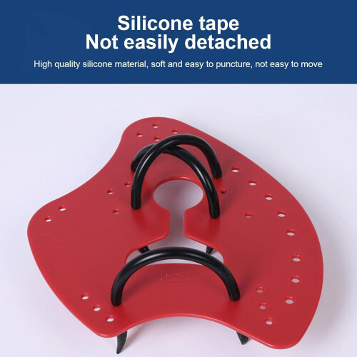 Silicone Swimming Paddle with Water Hole, Hand Paddle for Training 1