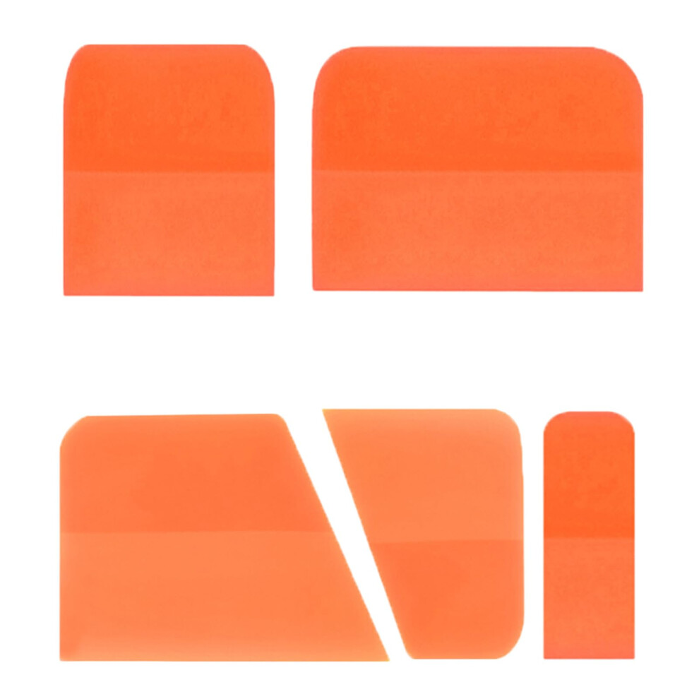 Professional, Flexible Squeegee For Applying Car Wraps Ensures A Bubble Surface And Scratch Finish. Orange 9119770431400