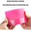 Professional, flexible squeegee for applying car wraps ensures a bubble surface and scratch finish. Orange. 3
