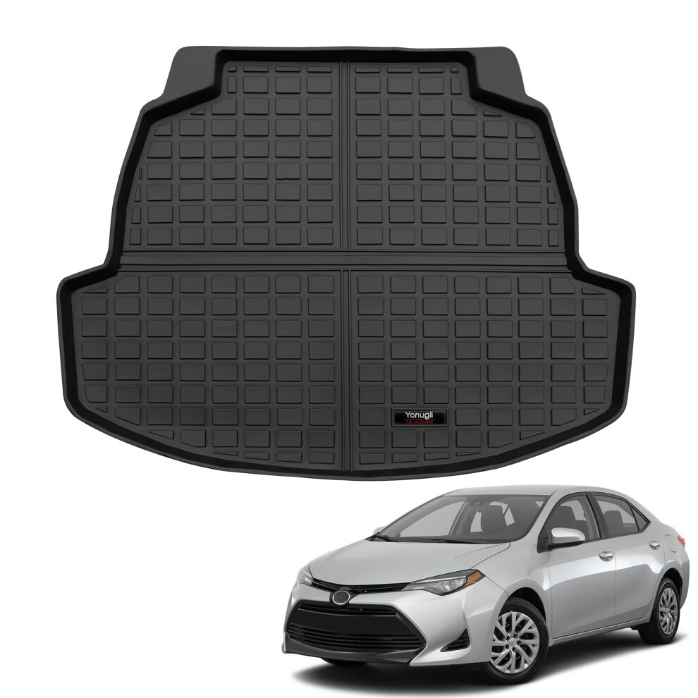 Cargo Liner 20142019 Allweather Tpe Trunk Mat Rubber Boot Protector Black 9323874663135