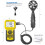 YF846A Digital Anemometer 0.345m/s Wind Speed Meter with Backlight Max/Min/Avg 2