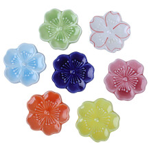 7Piece Ceramic Chopsticks Holder, Japanese Decoration for Dining Table, Dishwasher Safe, FoodGrade Material, Exquisite Design for Sushi