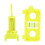 String Level Combo For Archery Hunting Bow Tuning And Mounting Tools Bubble Level High Sensitivity Impact Resistant Plastic Miniature Design Compact C 2