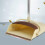 Broom and Dustpan Set with Long Handle, Soft Bristles, Windproof Dustpan for Home Floor Sweeping 5