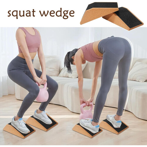 Wedge for squats, lightweight inclined board, improved ankle mobility 1