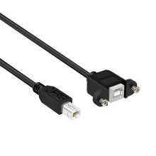 USB-Datenkabelverlängerung mit flexibler Länge,-0,25 m