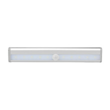 Oplaadbare onderkastverlichting met bewegingssensor, draadloze bewegingssensorlamp met magnetische bevestigingsstrip en batterijvoeding.