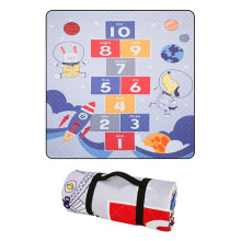Outdoor Picnic Mat, Extra Large Thick Folding Mat, Sandproof Blanket, 78x78 Inch for Camping, Beach, Hiking