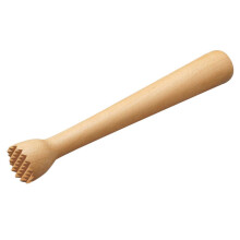 Cocktail Muddler Beechwood Long Handle Bar Tool for Mojitos Drinks and Smoothies