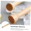 Cocktail Muddler Beechwood Long Handle Bar Tool for Mojitos Drinks and Smoothies 3
