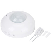 Sensor de retardo de tempo personalizável para corredor e cozinha, interruptor PIR com voltagem flexível, indicador de alimentação e detecção