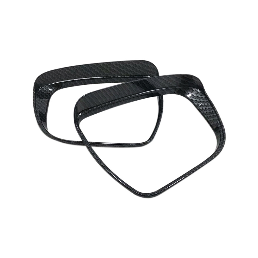 2Pcs Carbon Fibre Styling Accessories Rearview Mirror Rain Eyebrow Fra 4852424132210
