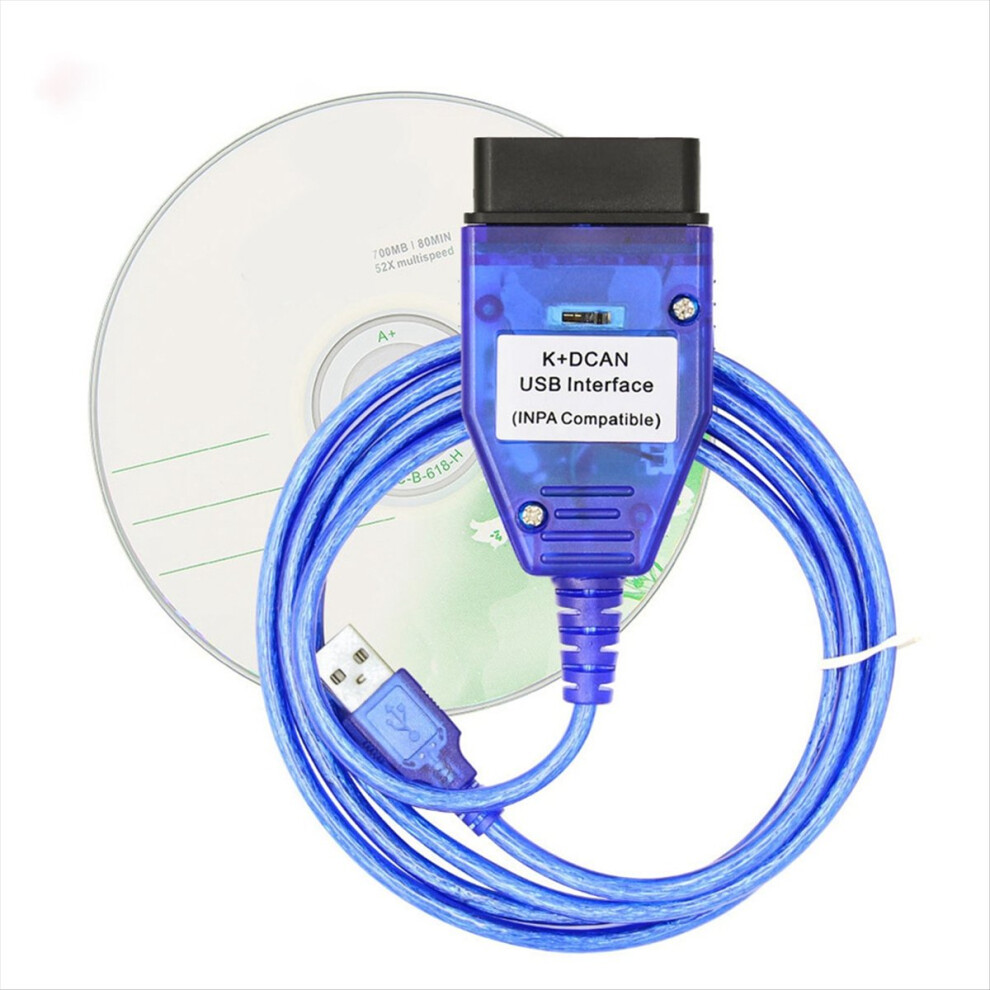 Interface Usb Obd2 /Ediabas K+Dcan Diagnostic For From 1998 To 20013 ( 4852424119655