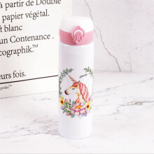 500Ml Insulated Water Bottle, Stainless Steel Anime Design, Durable And Portable For Active Lifestyles, Leak-Proof Technology Keeps Drinks Cold Or Hot