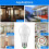 LED Light Bulb with Smart Sensing Technology, Motion Sensor Light Bulbs for Home Security Lighting, Dusk to Dawn Functionality Ensures High Brightness 2
