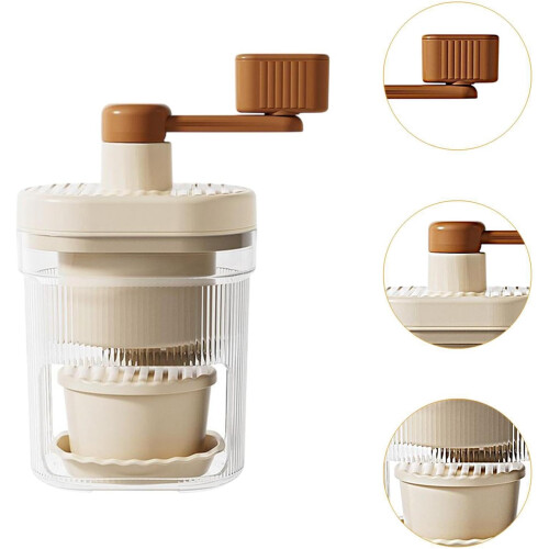 Ice Crusher Machine Manual Ice Shaver Crushed Ice Maker for  Adults 1