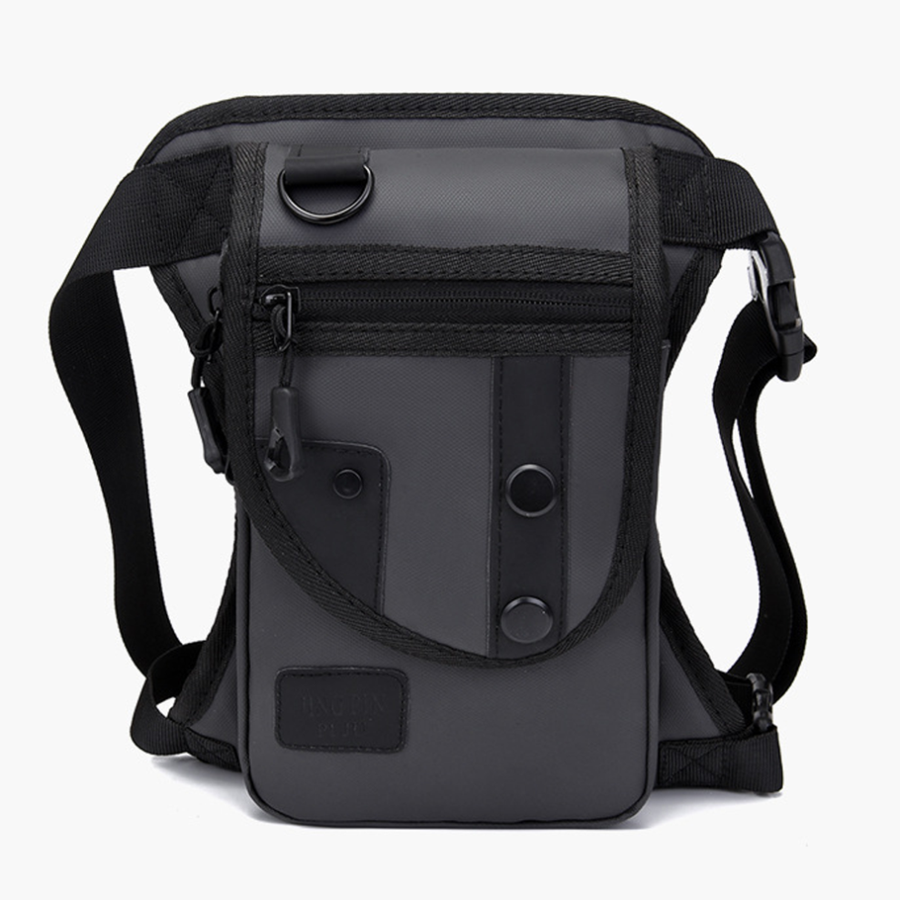 Drop Leg Bag for Outdoor Use, Tactical Waist Bag with Multi-Pocket Design, Waterproof Oxford Fabric Thigh Pouch with Adjustable Strap, Durable Materia