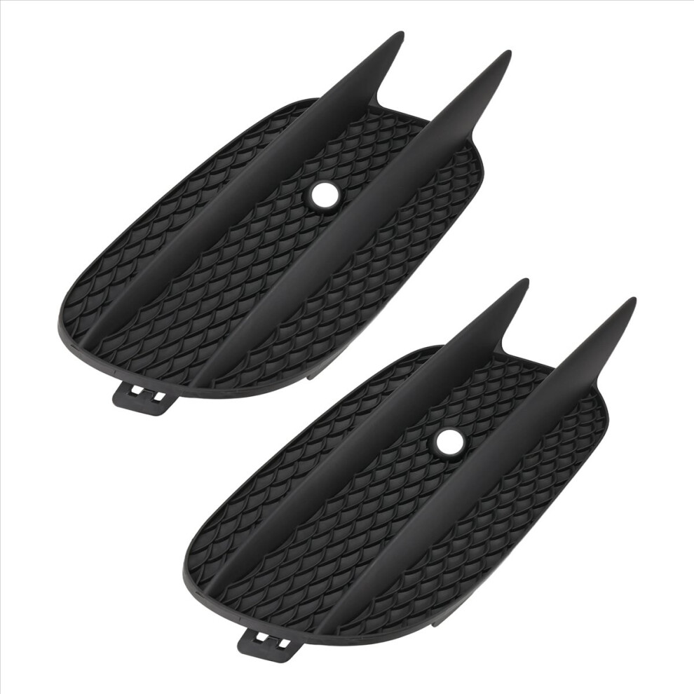 2X Car Front Bumper Fog Grill Grille Cover For E Class W213 E200 Light 4852424135778