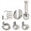 Car Front Left & Right Door Lock Cylinder Repair Kit Replacement 51217 3