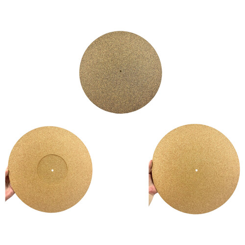 12inch Record Pad Soft Cork Mat Turntable Mat Pad Static-B 1