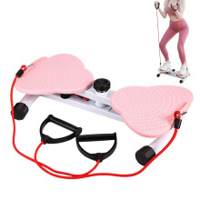 Twist Board for movement, waist twist machine, waist sculptor twist exercise machine silent fitness tool, fitness equipment for men and women pink