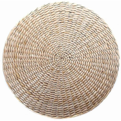 Chair Upholstery, Straw, Cushion, Beige, Hand-decorated 1