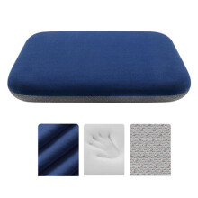 Plush Memory Foam Seats Cushions Accessory for-Navy blue