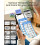 M110 Label Printer Mini Bluetooth Handheld for Clothes, Retail, Android, iOS, Black 5