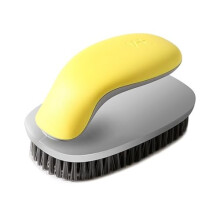 Shoe Cleaning Brush with Soft Bristles and Handle for NonDamaging Household Footwear Care