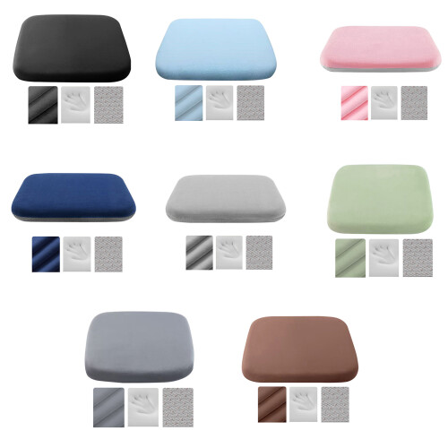 Plush Memory Foam Seats Cushions Accessory for-Navy blue 1